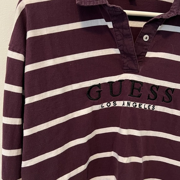 Guess Collared Rugby Style Top - Picture 3 of 10